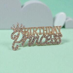 🔥Gold Birthday Princess Brooch🔥